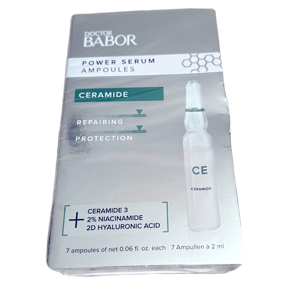 Brand New, Sealed in Box Set of SEVEN DR. BABOR POWER SERUM AMPOULE: PEPTIDES